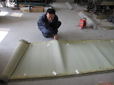 幾種類ものい草で実験