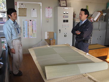 研究所の方に教え頂く。